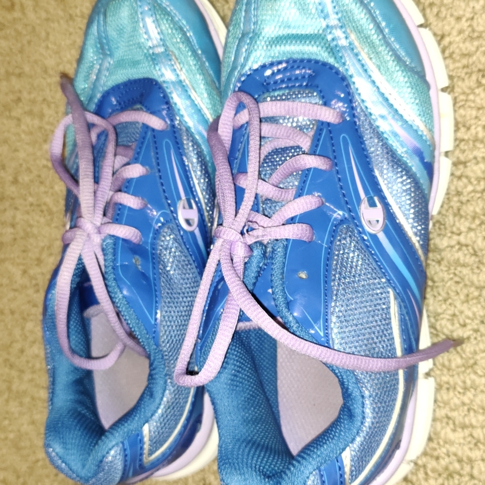 Girls Champion Shimmery Athletic Shoes